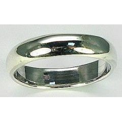 Sudraba laulību gredzens #2100053 (Gredzena biezums 6mm), Sudrabs	925°, Izmērs: 15.5, 3.9 gr.