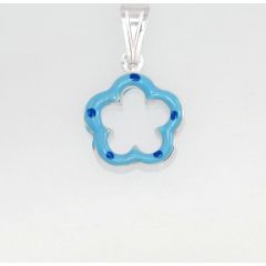 Sudraba kulons #2301147_ML-LB+ML-B, Sudrabs	925°, Juvelieru emalja , 1 gr. Ar akmeņiem