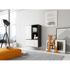 Cama Meble Cama living room furniture set ROCO 17 (2xRO3 + 2xRO6) black/black/white