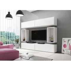 Cama Meble Cama living room furniture set ROCO 1 (4xRO1 + 2xRO4) white/white/white