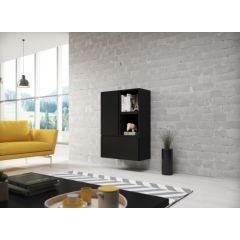Cama Meble Cama living room furniture set ROCO 17 (2xRO3 + 2xRO6) black/black/black