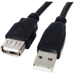 Nedis Kabelis  USB2.0 AM spraudnis - AM ligzda 3m