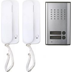 Domofons, durvju  sakaru komplekts ar  2 klausulēm, H1086, EMOS
