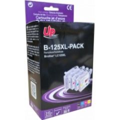 UPrint B-125XL BK/C/M/Y 4PACK Tintes printeru izejmateriāli