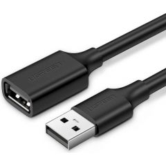 USB 2.0 extension cable UGREEN US103, 1m (black)