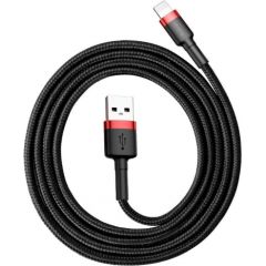 Baseus Cafule USB Lightning Cable 2,4A 0,5m (Red+Black)