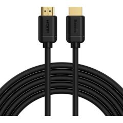 Baseus 2x HDMI 2.0 4K 30Hz Cable, 3D, HDR, 18Gbps, 5m (black) HDMI vadi