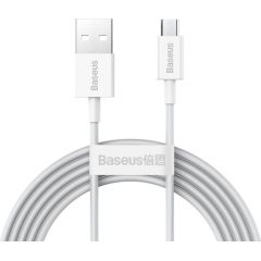 Baseus Superior Series Cable USB to micro USB, 2A, 2m (white)
