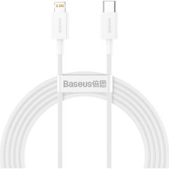 Baseus Superior Series Cable USB-C to Lightning, 20W, PD, 2m (white)