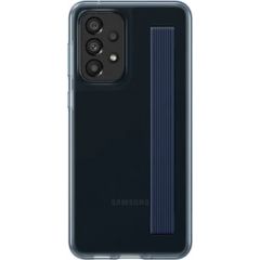 Samsung Galaxy A33 5G Silicone Cover with Slim Strap Black