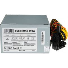 iBox CUBE II power supply unit 500 W ATX Silver