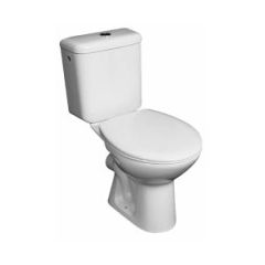 Jika  s Zeta, 355x645 mm, horizontāls izvads, pievads no sāniem, balts Podi uz grīdas