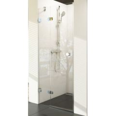 Ravak dušas durvis BSD2, 1000 mm, h=1950, bez montāžas komplekta, kreisā puse, hroms/caurspīdīgs stikls
