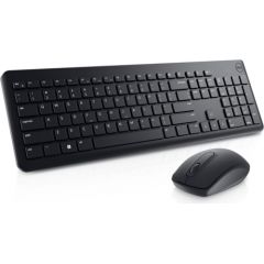 Dell Keyboard and Mouse KM3322W Keyboard and Mouse Set, Wireless, Batteries included, EE, Black