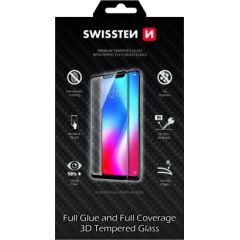 Swissten Ultra Durable Full Face / Full Glue Tempered Glass Premium 9H Aizsargstikls Samsung Galaxy A52 Melns