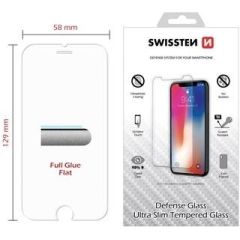 Swissten Ultra Slim Tempered Glass Premium 9H Aizsargstikls Apple iPhone 6 / 6S