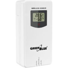 Greenblue 51193 Black,White LCD Battery Meteoroloģiskās stacijas