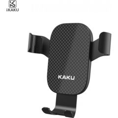 iKaku KSC-256 Универсальный Авто держатель на решетку с 360 гр. ротацией и гравитационной фиксацией Черный
