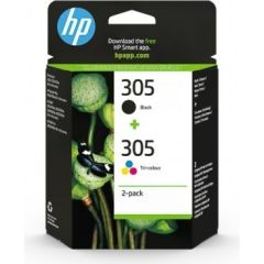 HP Hewlett-Packard No.305 (6ZD17AE), Black + Multipack Тонеры для принтеров