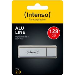 Intenso Alu Line silver 128GB USB Stick 2.0