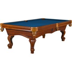 Billiard Table, Pool, York, 8 ft., antique brown