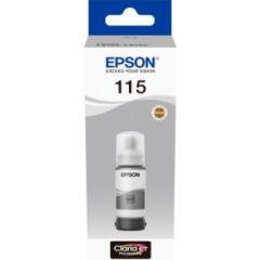 Epson 115 EcoTank Grey ink bottle (C13T07D54A) Tintes printeru izejmateriāli