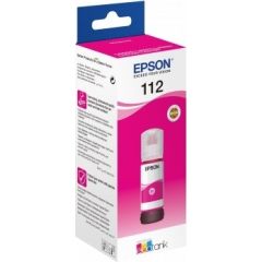 Epson 112 ECOTANK PIGMENT MAGENTA INK BOTTLE (C13T06C34A) Tintes printeru izejmateriāli