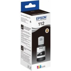 Epson 112 ECOTANK PIGMENT BLACK INK BOTTLE (C13T06C14A) Tintes printeru izejmateriāli