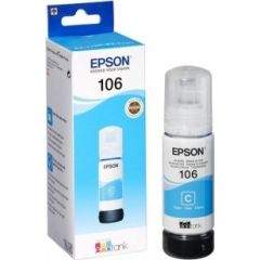 Epson 106 ECOTANK CYAN INK BOTTLE (C13T00R240) Tintes printeru izejmateriāli