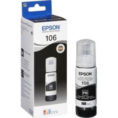 Epson 106 ECOTANK PHOTO BLACK INK BOTTLE (C13T00R140) Tintes printeru izejmateriāli
