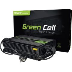 Green Cell INV07 power adapter/inverter Auto 300 W Black