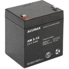 BATTERY 12V 5AH VRLA/AM5-12T2 ACUMAX EMU