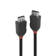 LINDY 36491 DisplayPort 1.2 Cable, Black Line DisplayPort male to male 1m Dažādi vadi