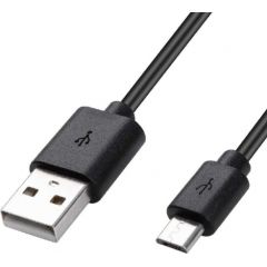 Evelatus  
       Universal  
       Universal Micro USB Cable Bulk 
     Black Data USB kabeļi