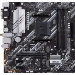 Asus PRIME B550M-A WIFI II Processor family AMD, Processor socket AM4, DDR4 DIMM, Memory slots 4, Supported hard disk drive interfaces 	SATA, M.2, Number of SATA connectors 4, Chipset AMD B550, microATX