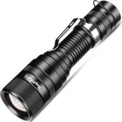 Flashlight Superfire F5, 1100lm, USB