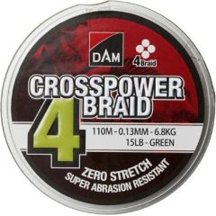 D.a.m. Pītā aukla "DAM Crosspower 4-Braid" (150m, 0.17mm)