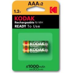 Kodak rechargeable Ni-MH R3 1000 mAh (2 pack)