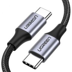 UGREEN US261 USB-C to USB-C, 60W, 2m (black)