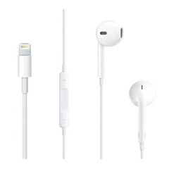 Apple Ear-Pods Remote and Mic White with Lightning Connector