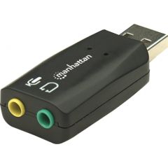 MANHATTAN Hi-Speed USB 3-D Sound Adapter