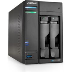 AsusTor 2 Bay NAS AS6602T Up to 2 HDD/SSD, Intel Celeron J4125 Quad-Core, Processor frequency 2.0 GHz, 4 GB, SO-DIMM DDR4, Black