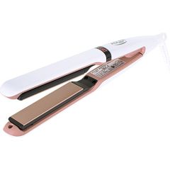 Adler Hair Straightener AD 2321 Warranty 24 month(s), Ceramic heating system, Display LCD, Temperature (min) 140 °C, Temperature (max) 220 °C, 45 W, Pearl White