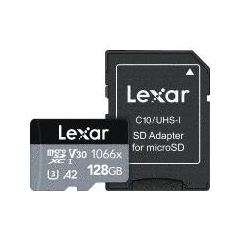 MEMORY MICRO SDXC 128GB UHS-I/W/A LMS1066128G-BNANG LEXAR