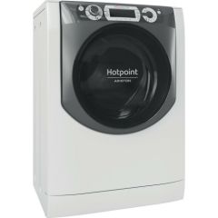 Hotpoint Washing machine AQS73D28S EU/B N Energy efficiency class D, Front loading, Washing capacity 7 kg, 1200 RPM, Depth 45 cm, Width 60 cm, Display, Electronic, White