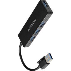 AXAGON HUE-G1A 4x USB3.0 Superspeed SLIM USB hub w. 14cm Type-A cable