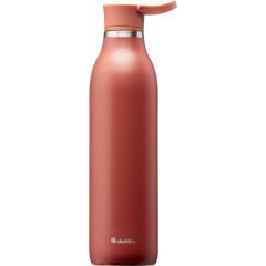 Aladdin Termopudele CityLoop Thermavac eCycle Water Bottle 0.6L pārstrādāta nerūs. tērauda / terakotas krāsā