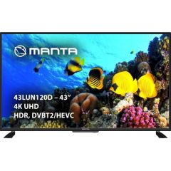 TV MANTA 43" 43LUN120D UHD