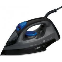 Clatronic DB 3703 iron Dry & Steam iron Stainless steel soleplate Black,Grey 1800 W