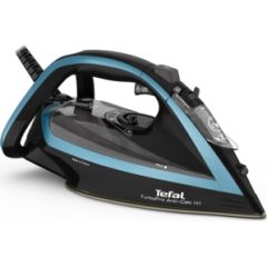 Tefal TurboPro FV5695E1 iron Dry & Steam iron Durilium AirGlide Autoclean soleplate 3000 W Black, Blue